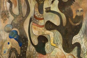 Santerian Cuban Syncretism Depiction