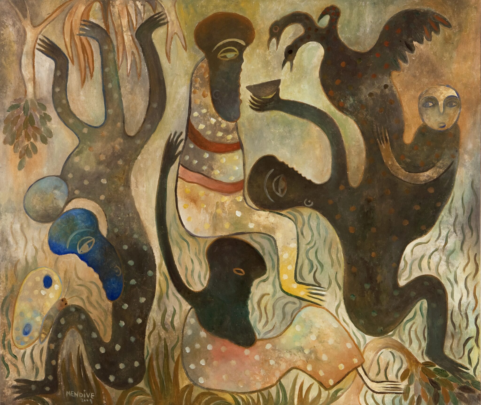Santerian Cuban Syncretism Depiction