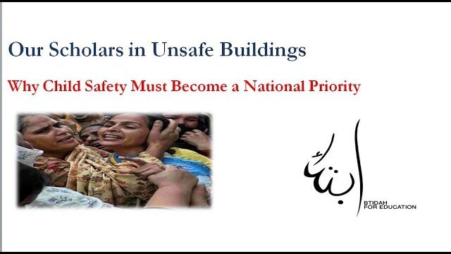 Our Scholars in Unsafe Buildings: Why Child Safey Must Become a National Priority
