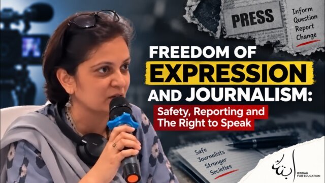 Freedom of Expression and Journalism: Safety, Reporting and the Right to Speak